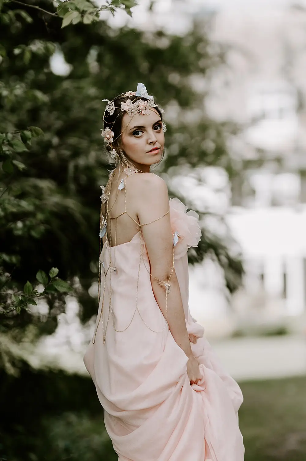boho bride styled by Joanna Southwell  -  captured at an editorial photoshoot